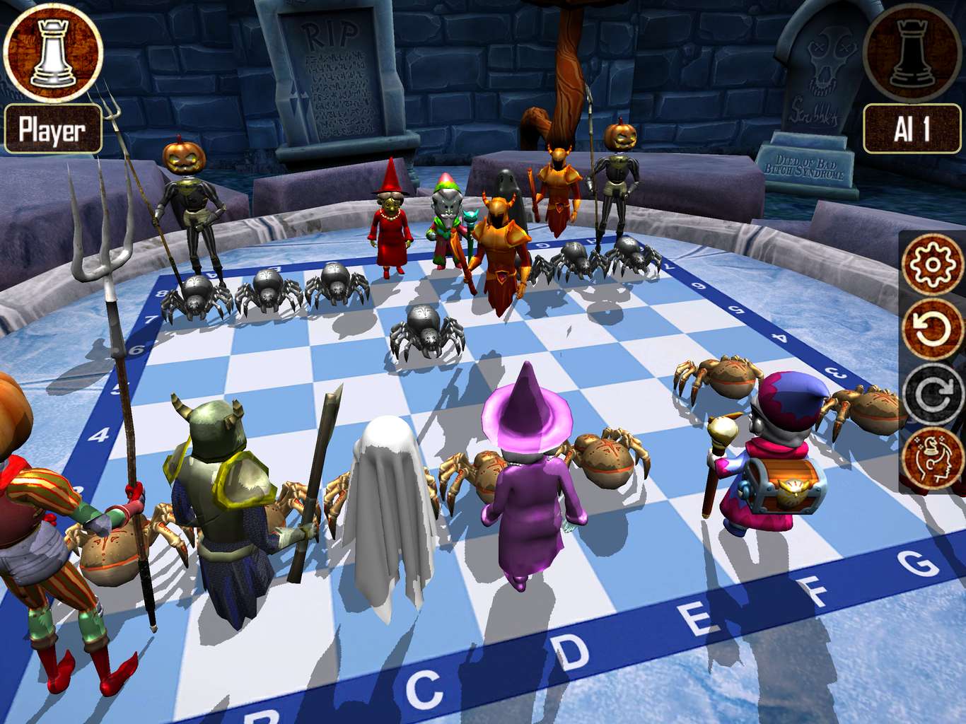 Warrior Chess | New HALLOWEEN Special Location