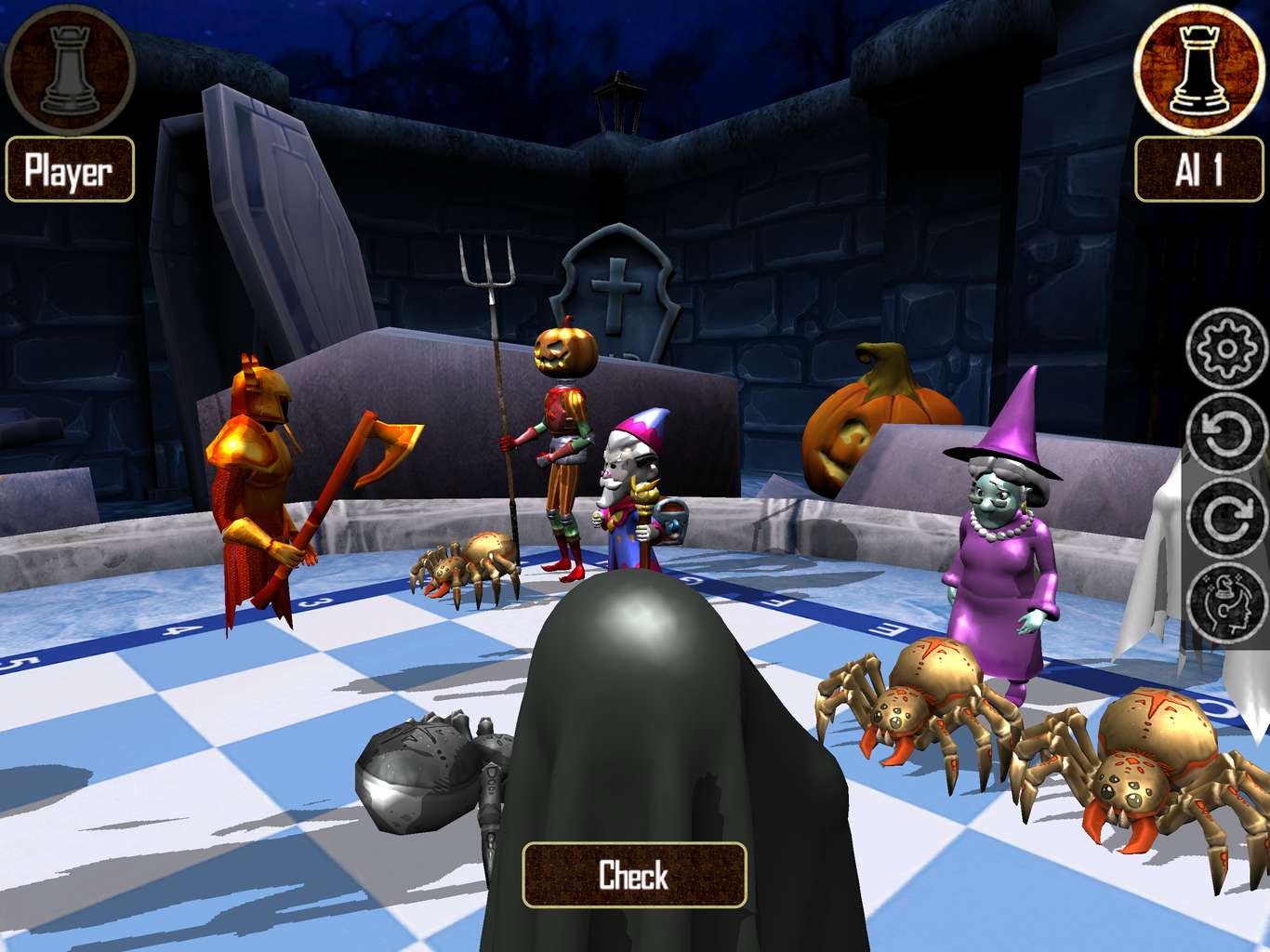 Warrior Chess | New HALLOWEEN Special Location screenshot